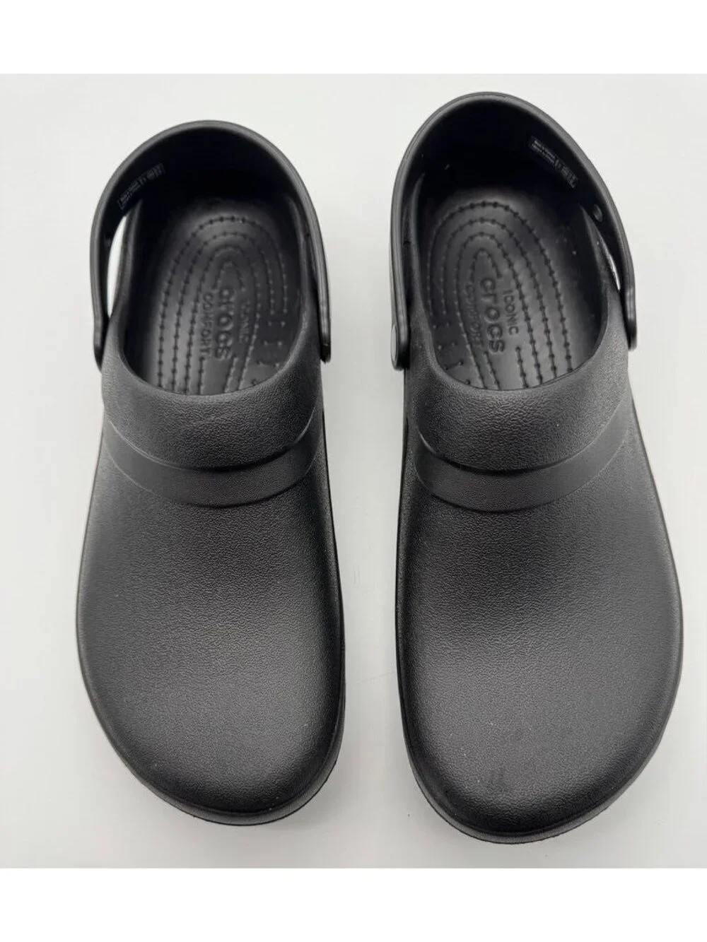 Crocs Specialist II Work Clogs 204590 Black Slip On Casual Shoes Men's Size 12